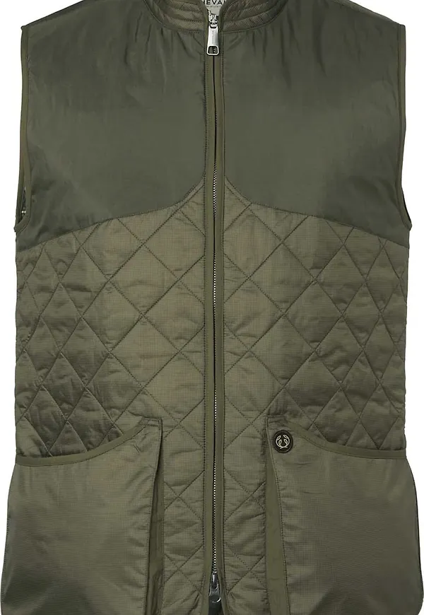 Chevalier Dunsley Quilted Vest Men Dusk