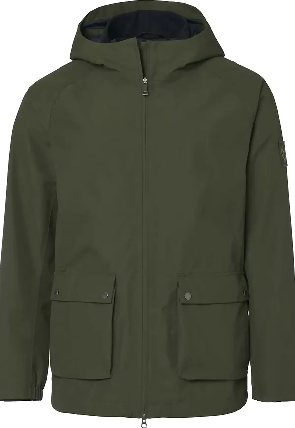 Chevalier Women's Fractus Rain Jacket Dark Green