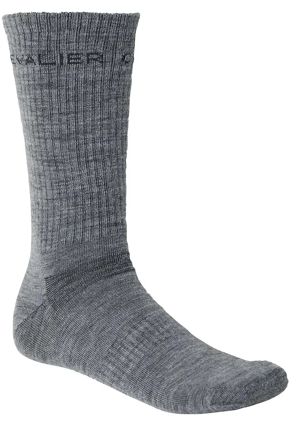 Chevalier Wool Liner Sock Smoked Grey