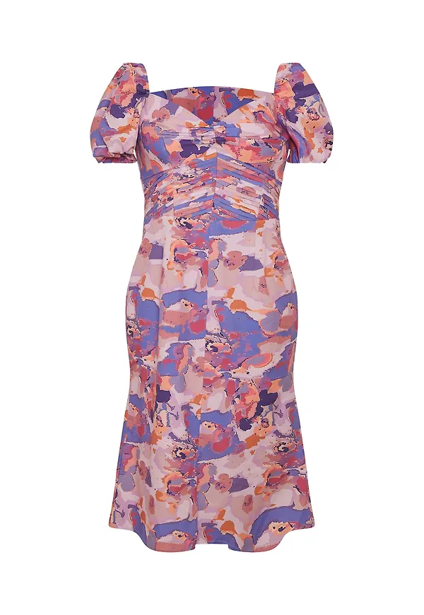 Chi Chi London Klänning lila / blandade färger