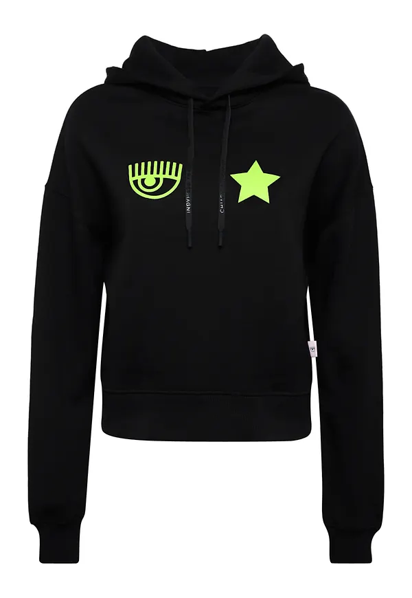 Chiara Ferragni Collection - Hoodies - Svart - Dam - Storlek: M,S,Xs,2Xs