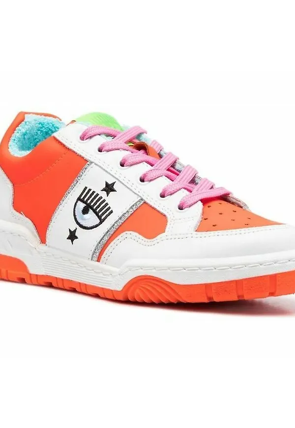 Chiara Ferragni Collection - Sneakers - Orange - Dam - Storlek: 37 Eu,39 Eu,36 Eu,38 Eu,41 Eu,40 EU