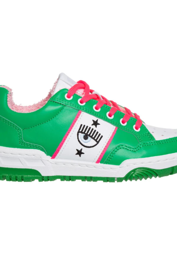 Chiara Ferragni Collection CF-1-sneakers Grön, Dam