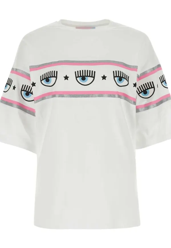 Chiara Ferragni Collection T-Shirts Vit, Dam