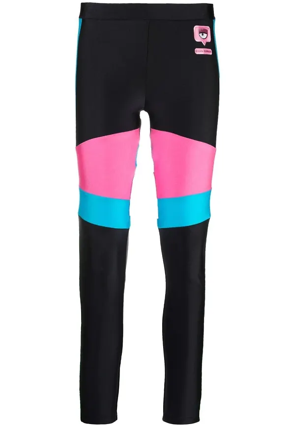 Chiara Ferragni leggings med panel - Svart