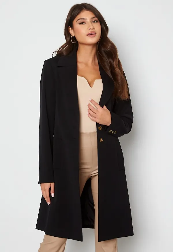 Chiara Forthi Calliope Light Coat Black 40