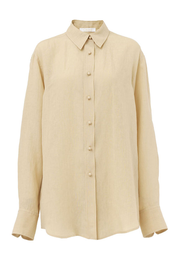 Chloé - Blusar - Beige - Dam - Storlek: L