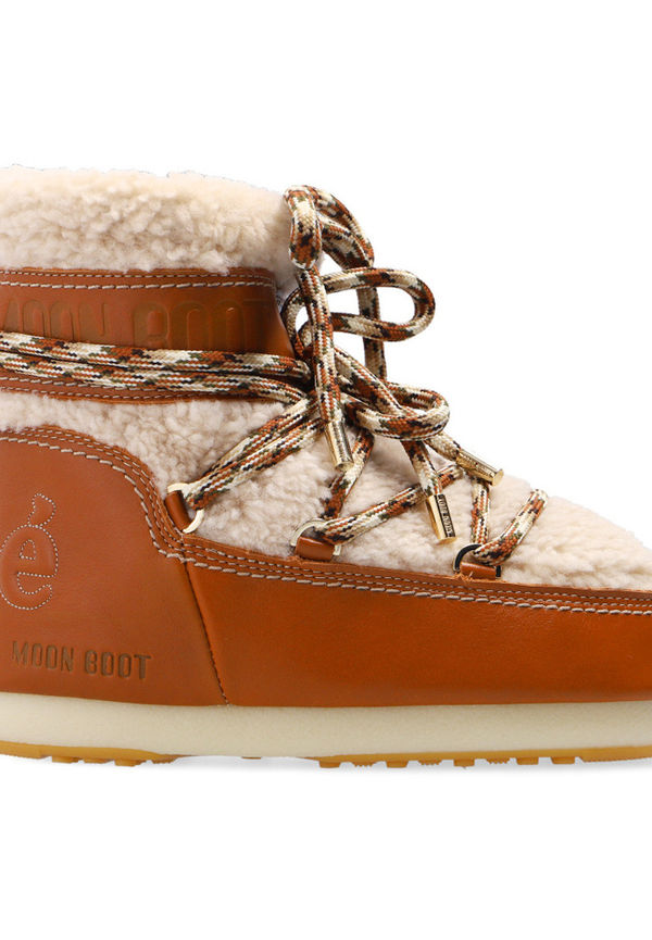 Chloé Chloe X Moon Boots Brun, Dam
