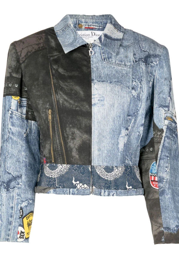 Christian Dior jeansjacka från 2001 - Blå