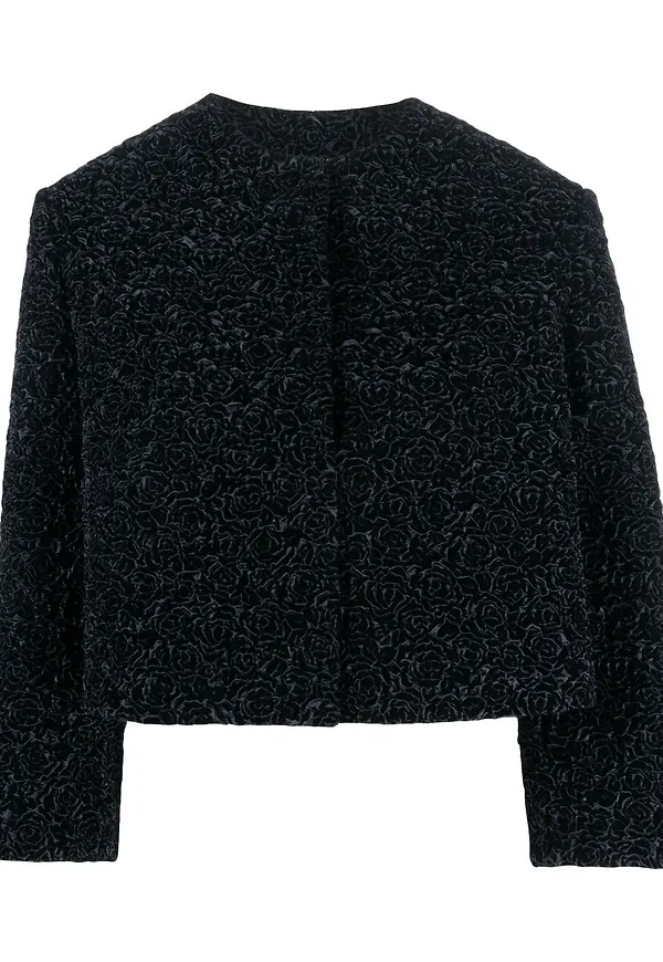 Christian Dior Pre-owned beskuren jacka från 2010-talet - Svart