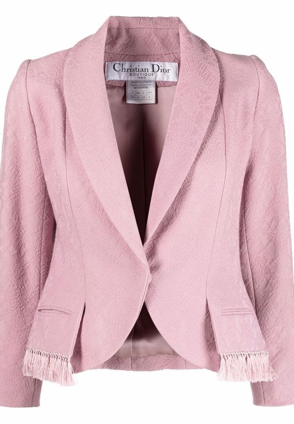 Christian Dior Pre-owned blazer från 1990-talet - Rosa