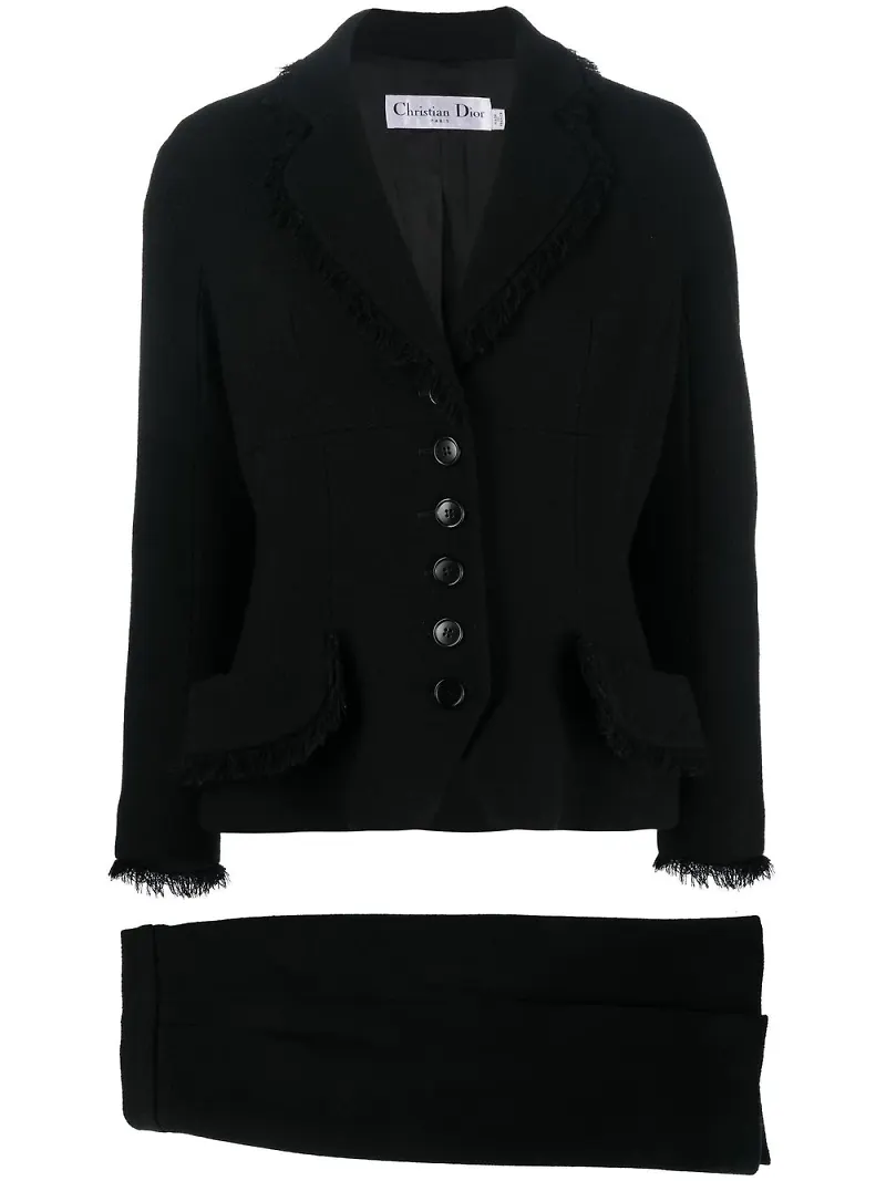 Christian Dior Pre-owned kostymkjol från 2010-talet - Svart