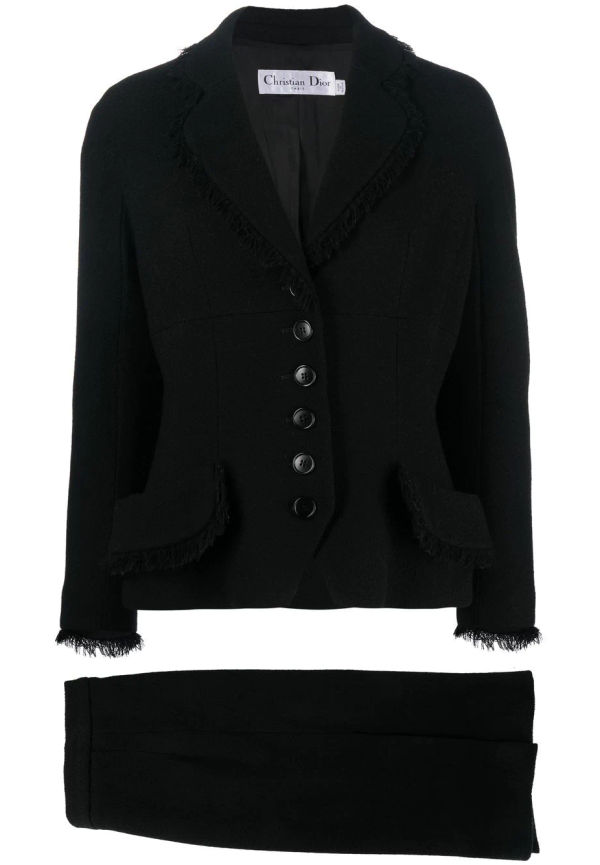 Christian Dior Pre-owned kostymkjol från 2010-talet - Svart