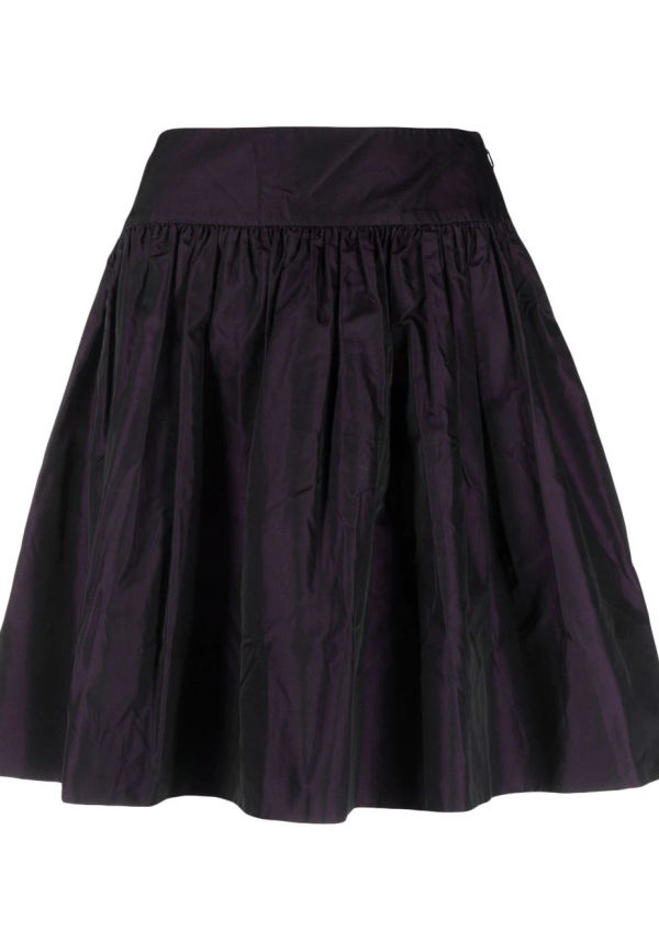 Christian Dior Pre-owned utsvängd minikjol från 2000-talet - Lila