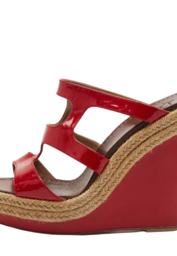 Christian Louboutin Pre-owned Pre-owned Läder sandaler Röd, Dam