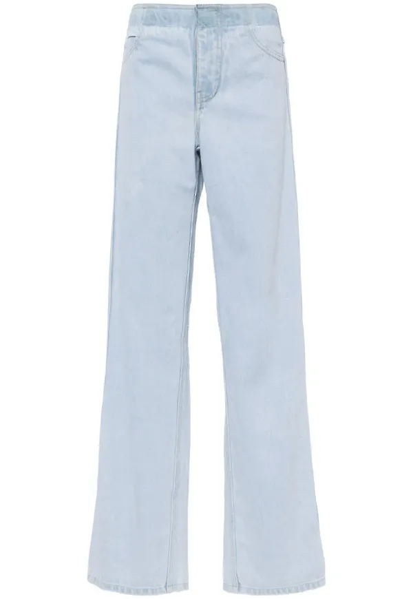 Christopher Esber omarbetade jeans - Blå