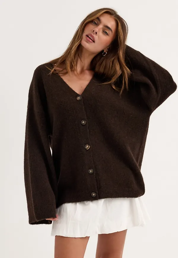 Chunky Knitted Cardigan