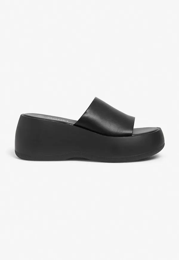 Chunky platform sandals - Black