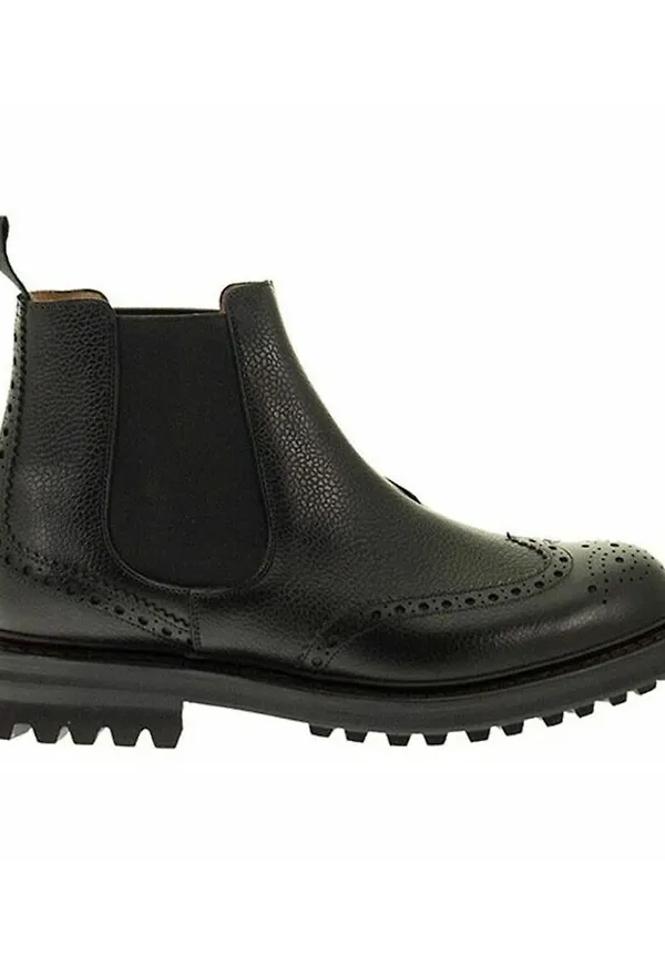 Church's Brogue Boots Svart, Dam