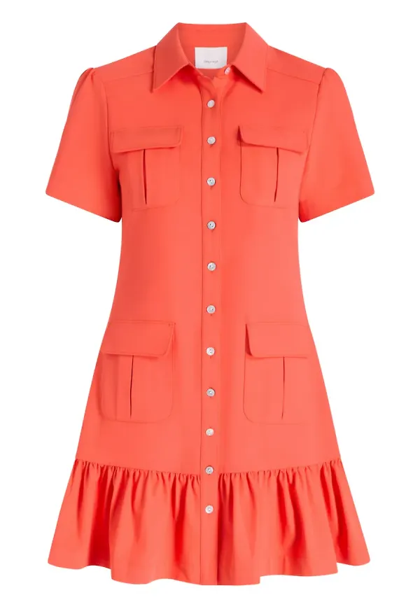 Cinq A Sept Jamie klänning - Orange