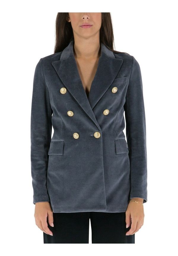 Circolo 1901 - Blazer - Grå - Dam - Storlek: M,S,Xs