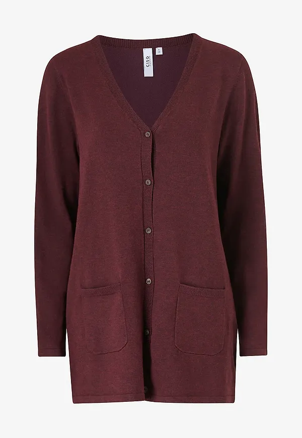 Ciso - Cardigan Cardigan Light - Röd