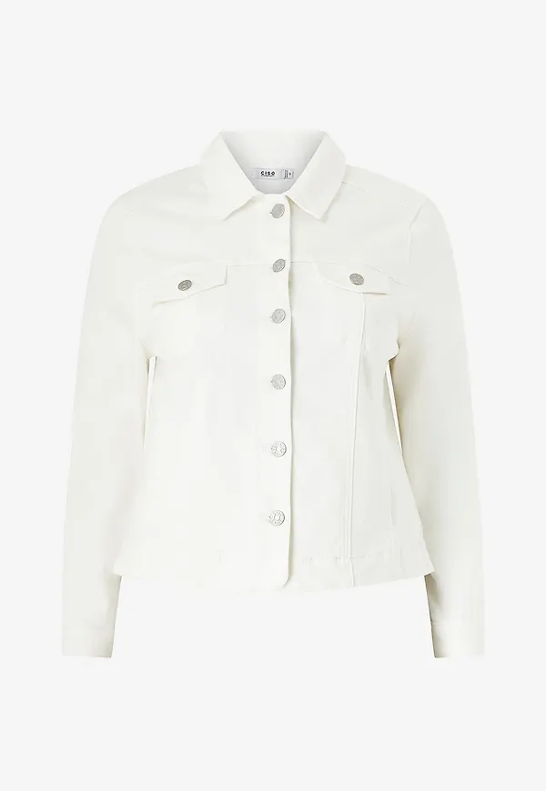 Ciso - Jeansjacka Denim - Beige