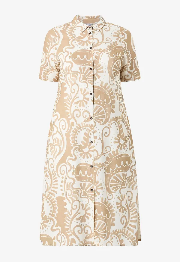 Ciso - Skjortklänning - Beige