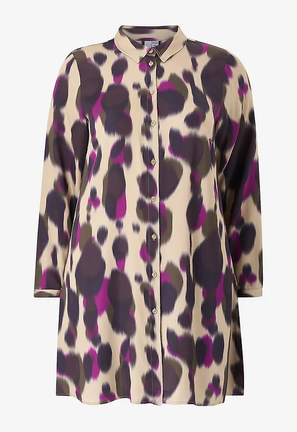 Ciso - Skjortklänning Dress - Brun