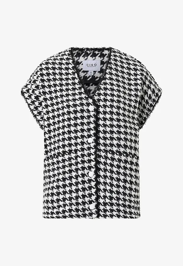 Ciso - Väst Waistcoat - Svart