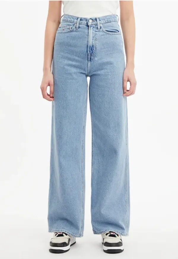 Claire High Rise Wide Denim Pants