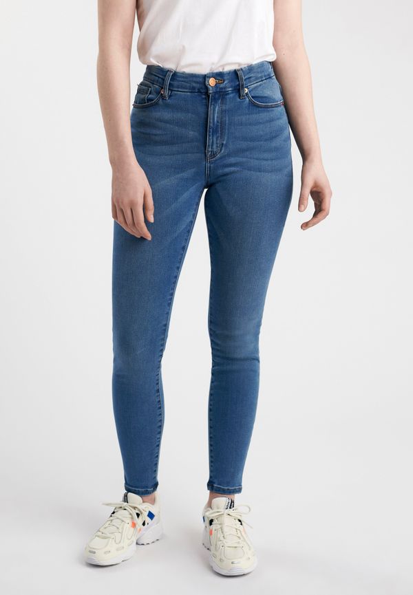 CLARA Curve superstretch-jeans med high waist