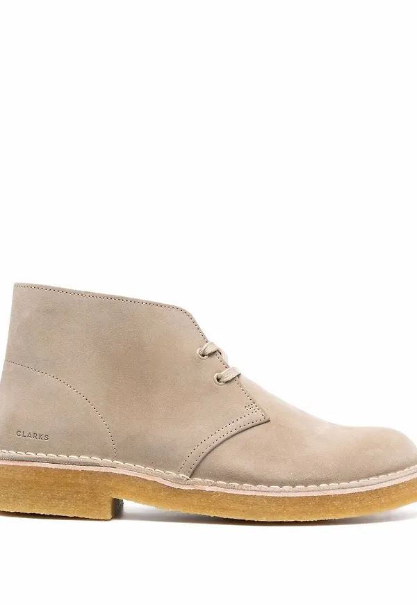 Clarks ankelboots med snörning - Neutral