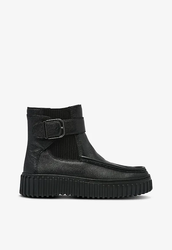 Clarks - Boots Torhill Buckle D - Svart