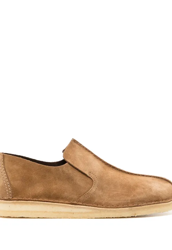 Clarks Desert Mosier loafers i mocka - Brun
