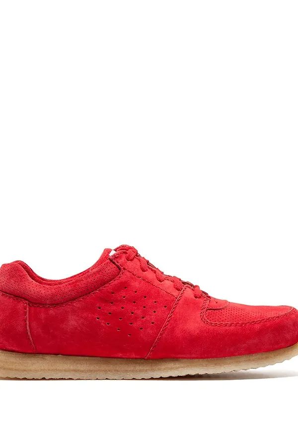 Clarks Kildare låga sneakers - Röd