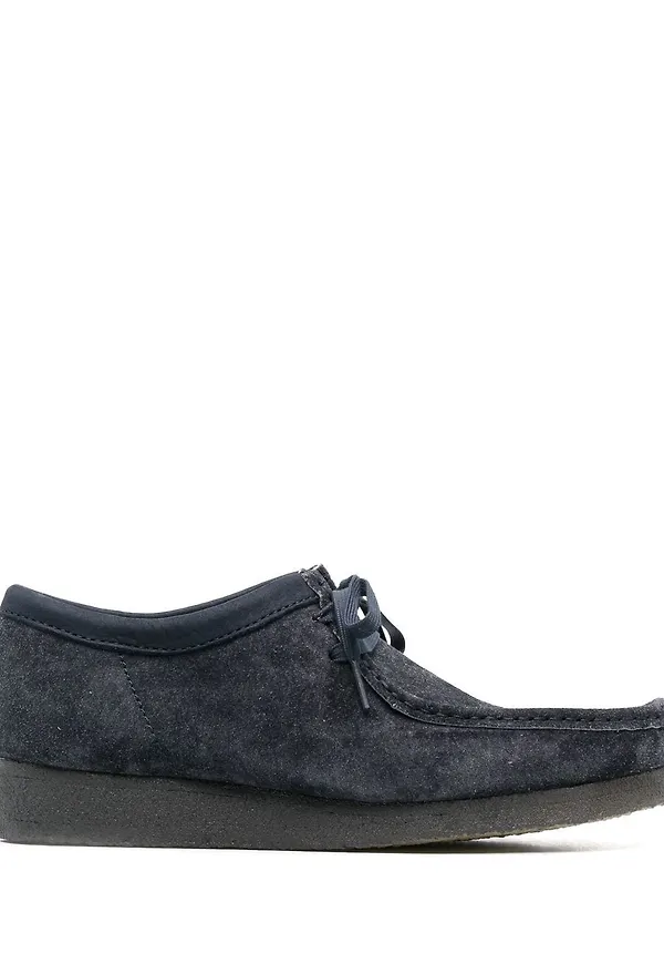 Clarks loafers med låg klack - Blå