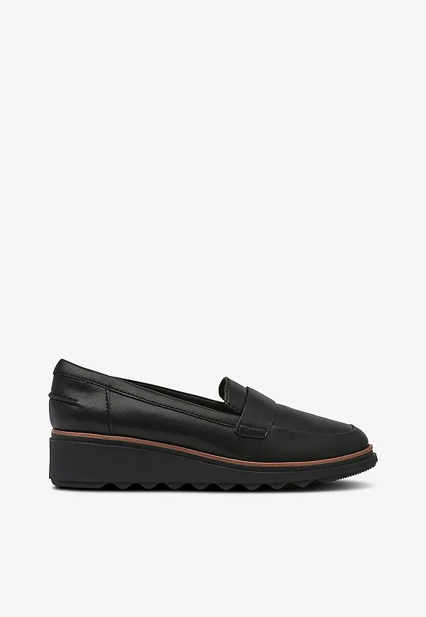 Clarks - Loafers Sharon Gracie D - Svart