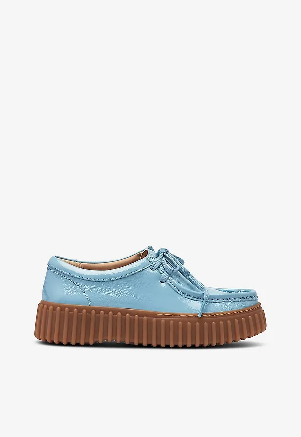 Clarks - Loafers Torhill Bee D - Blå