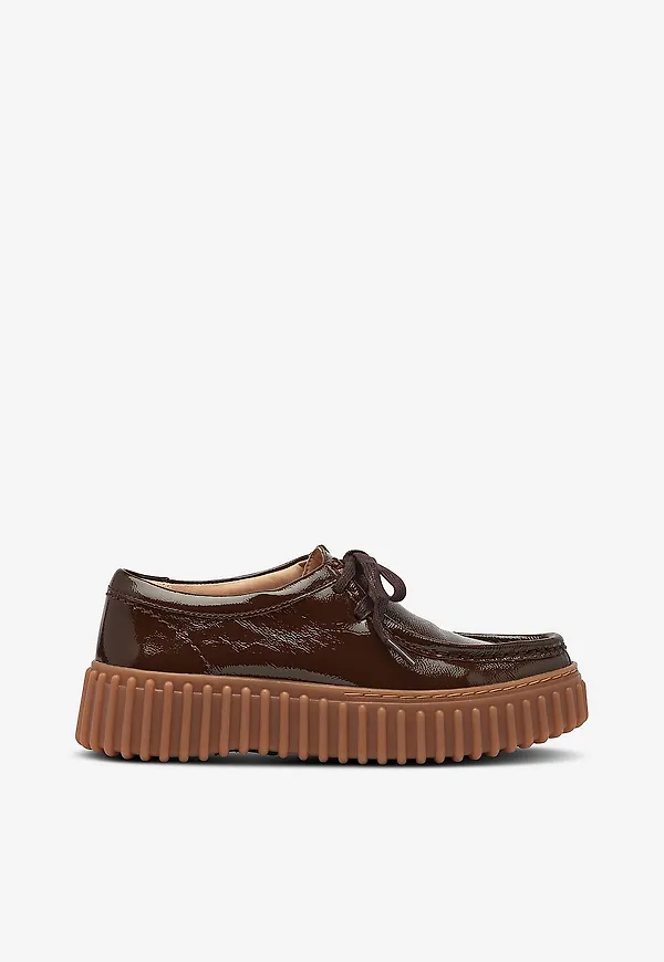 Clarks - Loafers Torhill Bee D - Brun