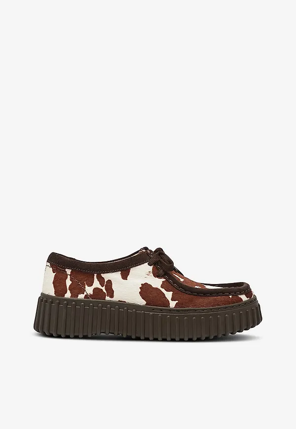 Clarks - Loafers Torhill Bee D - Brun