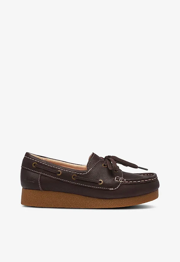 Clarks - Loafers Wallabeeevosea - Brun