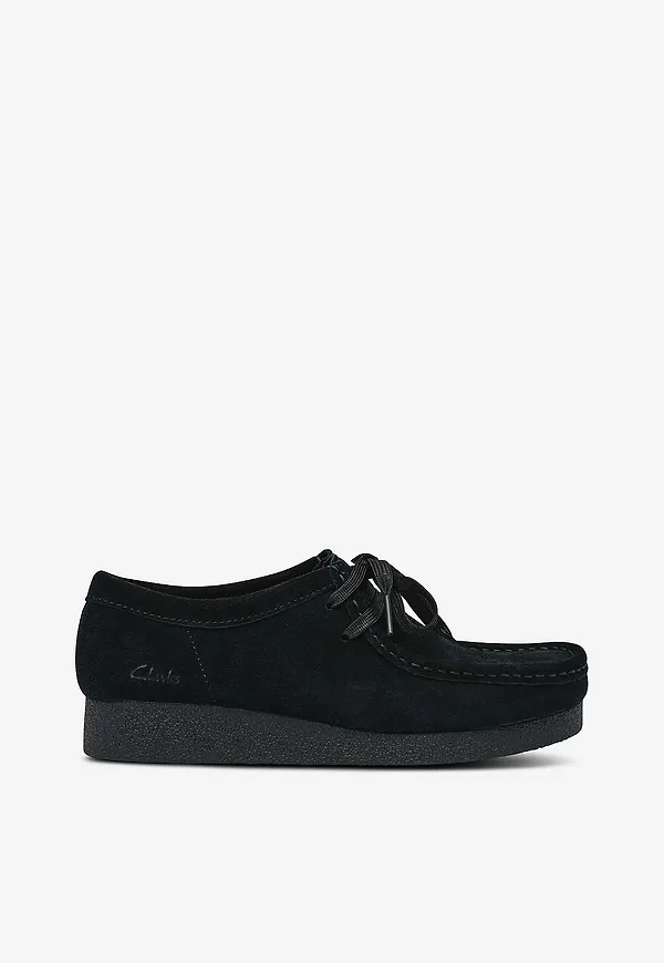 Clarks - Loafers Wallabeeevosh - Svart