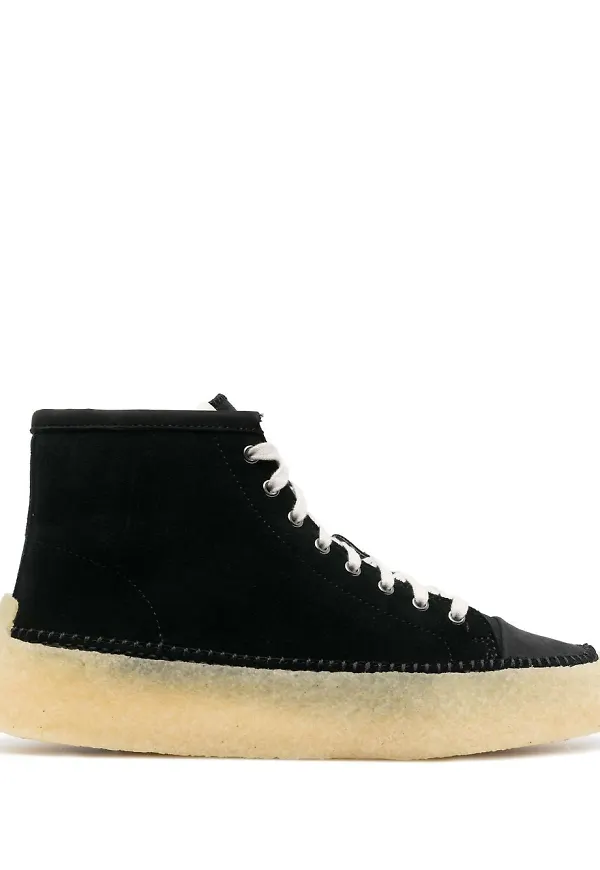 Clarks Originals höga sneakers - Svart