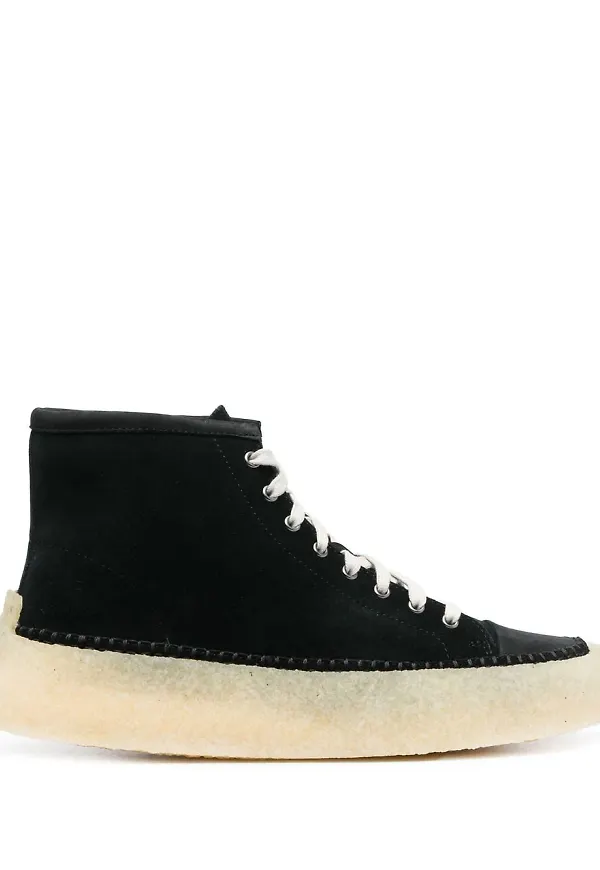 Clarks Originals höga sneakers - Svart