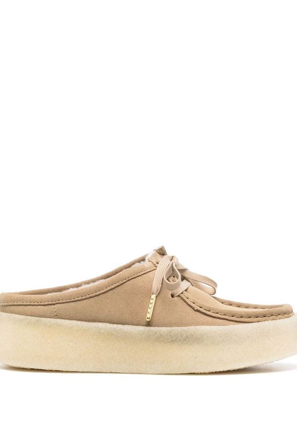 Clarks Originals slip-ons med snörning - Neutral