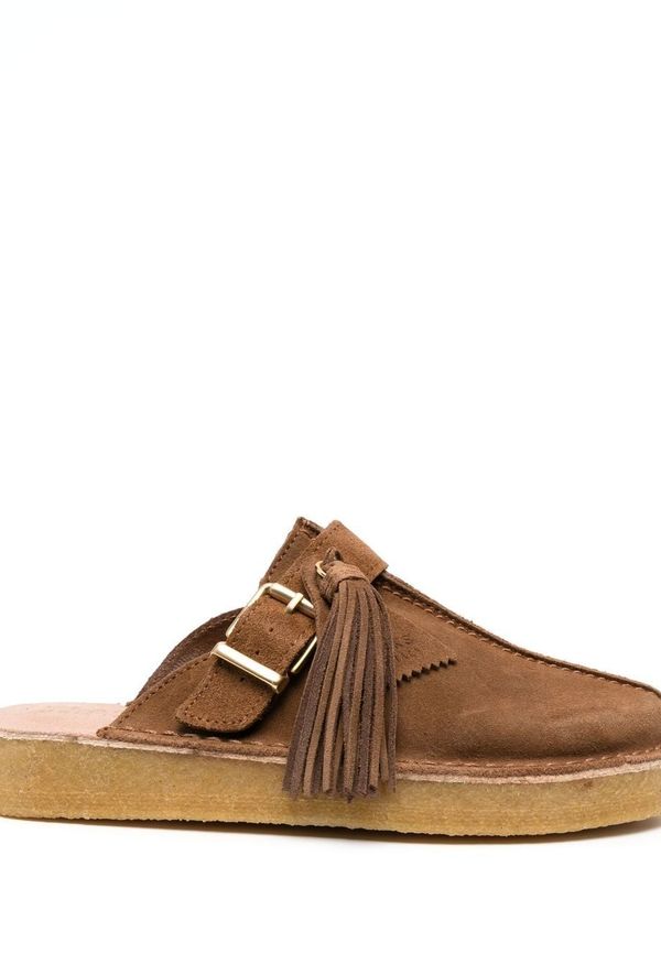 Clarks Originals Trek slip-ons med spänne - Brun