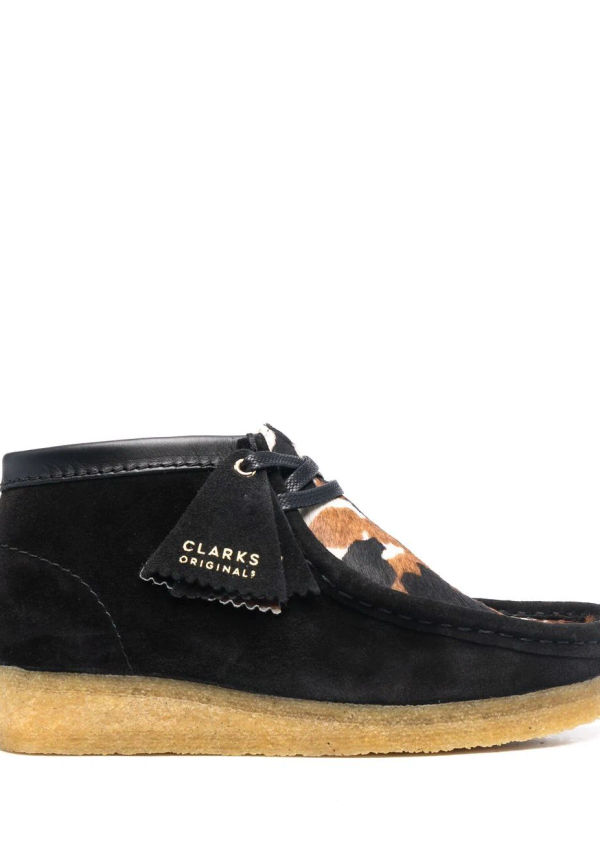 Clarks Originals Wallabee komönstrade mockaskor - Svart