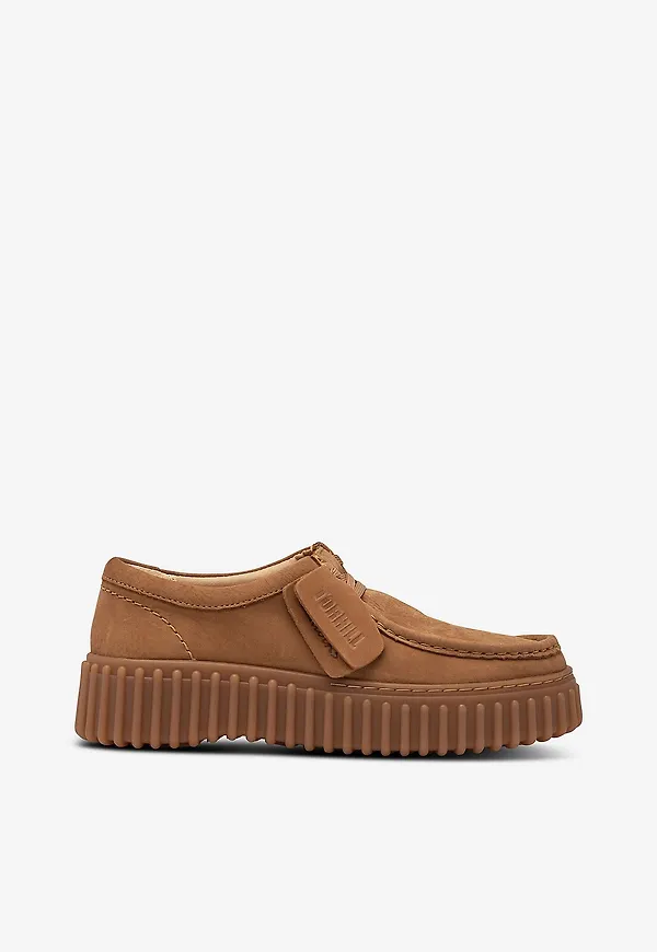 Clarks - Sneakers Torhill Bee D - Brun