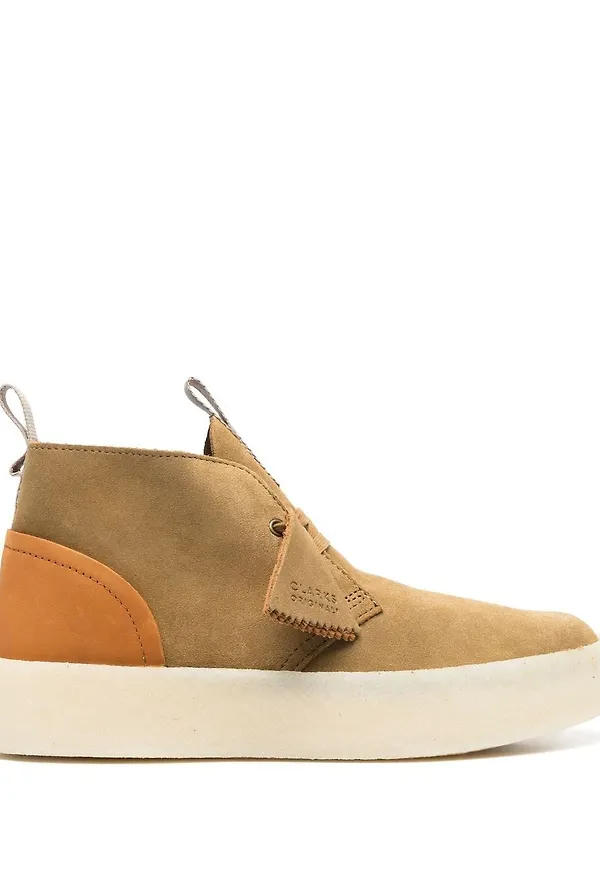 Clarks stövletter med grov sula - Neutral